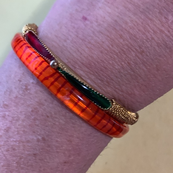 Two very different bangles, together they work - Picture 3 of 6